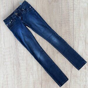 VIVACOUS Yachting Stretch Denim Low Rise Skinny Denim Jeans Women's Size 26